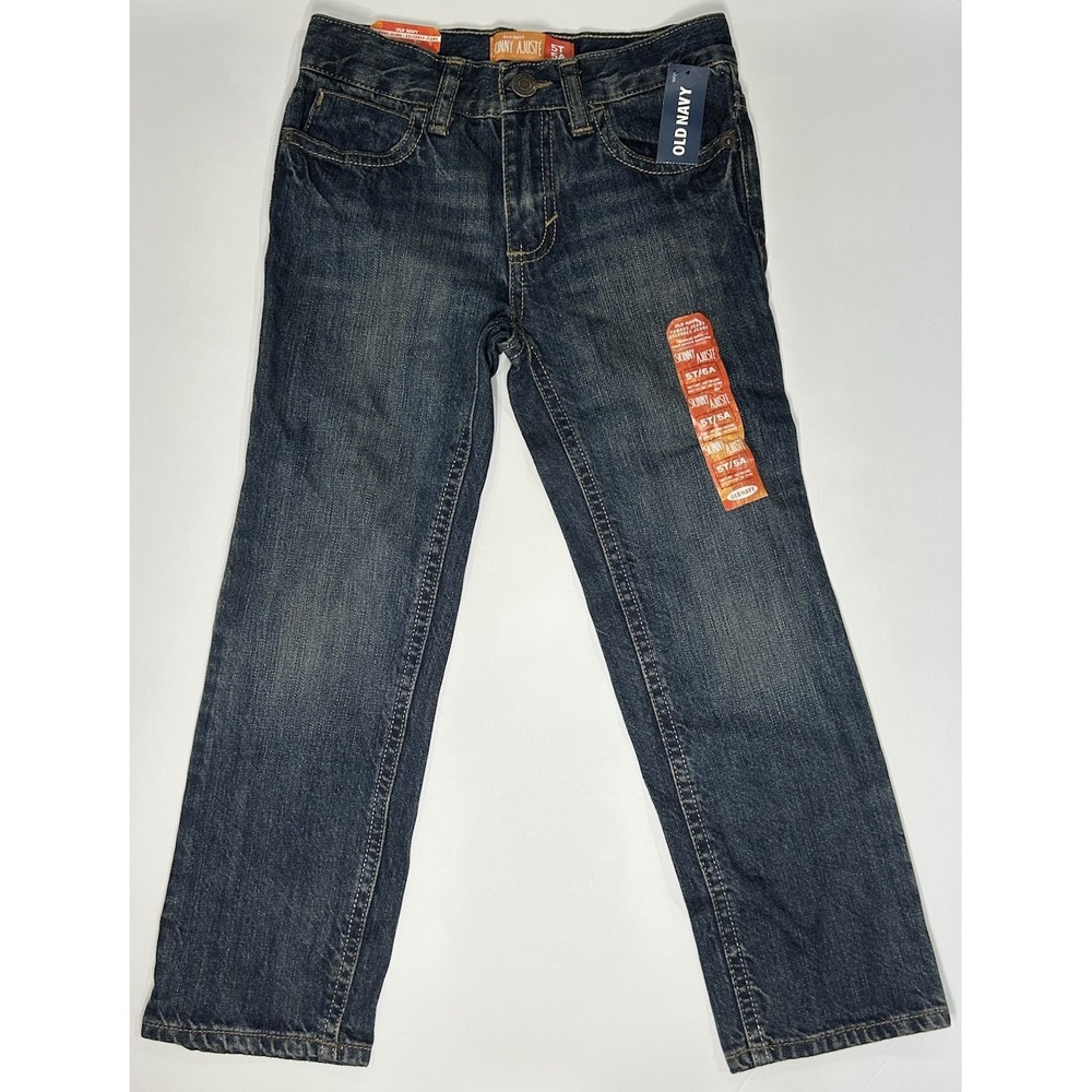 Old Navy Straight Skinny Toddler Size 5T Blue Denim Jeans Brand New School